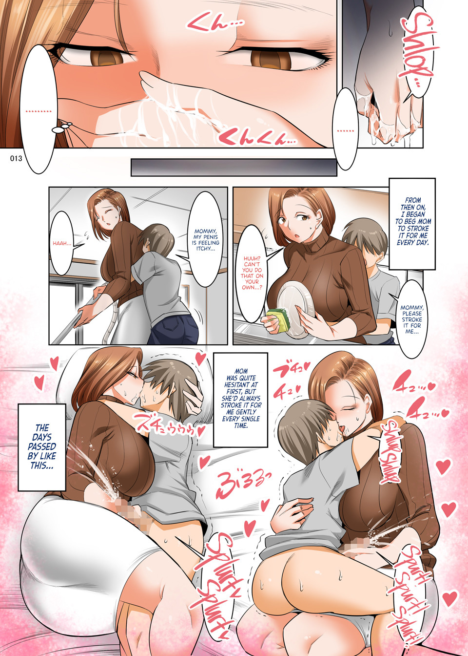 Hentai Manga Comic-Gentle Stepmom Can't Refuse Her Son's Pleading-Read-12